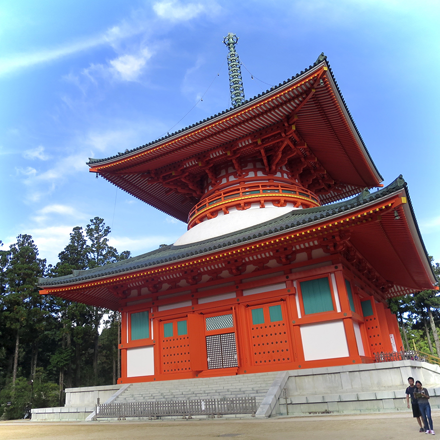 Konpon Daito pagoda at Koya-san