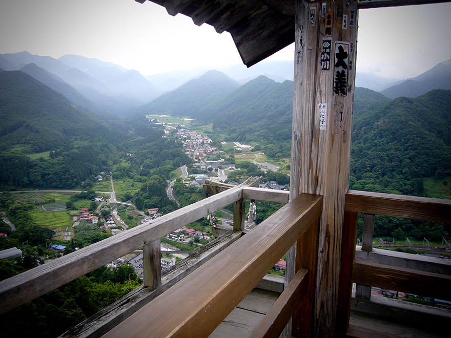 The view from Yamadera in Yamagata