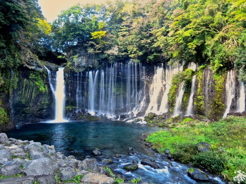 Shiraito-no-taki Falls in Japan