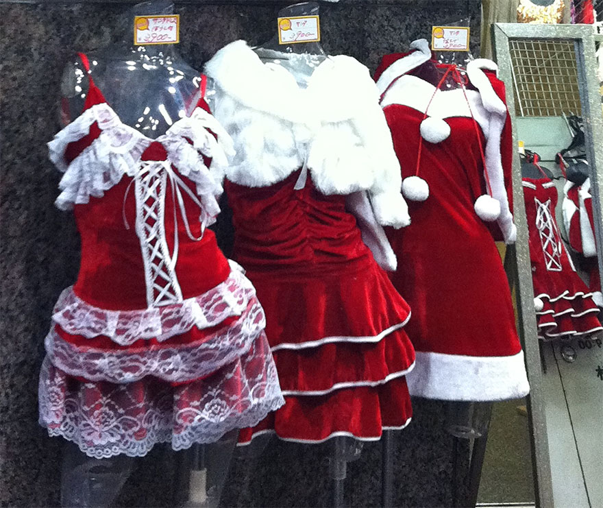 Sexy Santa costumes