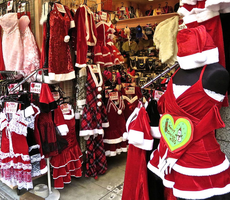 Sexy Santa costume store