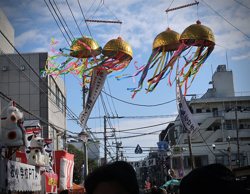 The Setagaya Boroichi flea market in Tokyo