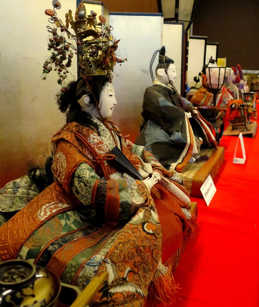 Katsuura Doll Festival hina matsuri Meiji era antique dolls