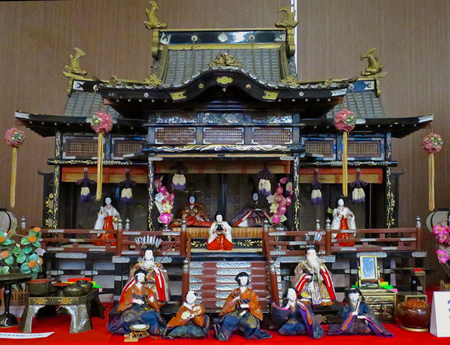 Katsuura Doll Festival hina matsuri Meiji era antique dolls