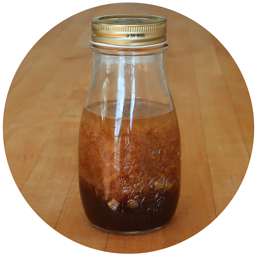 Bottle of Japanese wafu onion dressing