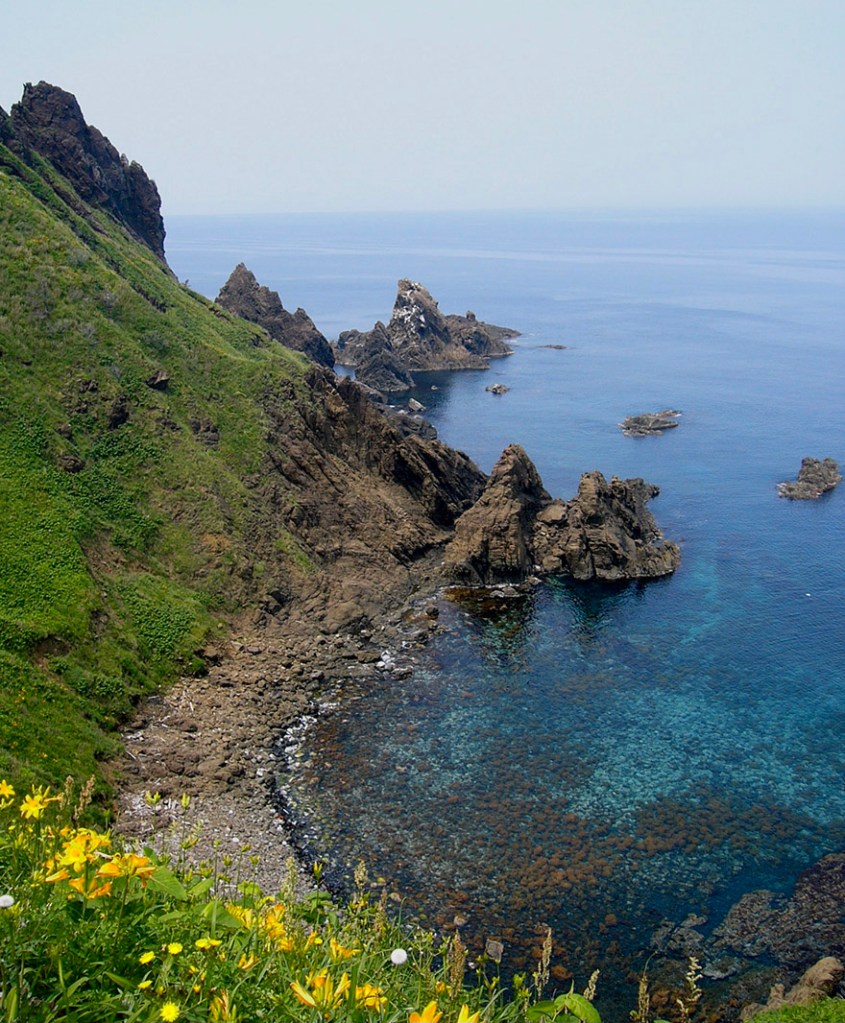 Coastline of Sado Island