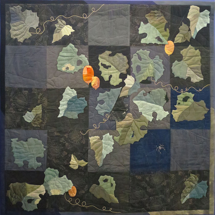 Quilt “Silver Hammock” by Kumiko Morita