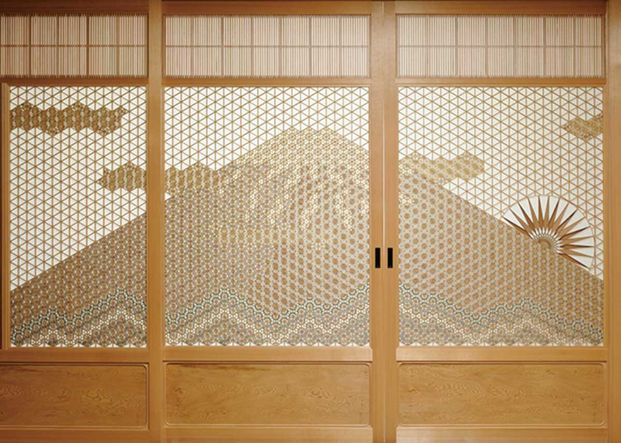 Fancy shoji screen