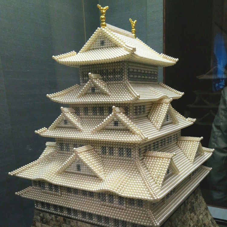 A castle made of pearls
