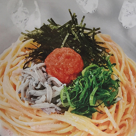 Japanese cod roe spaghetti mentaiko