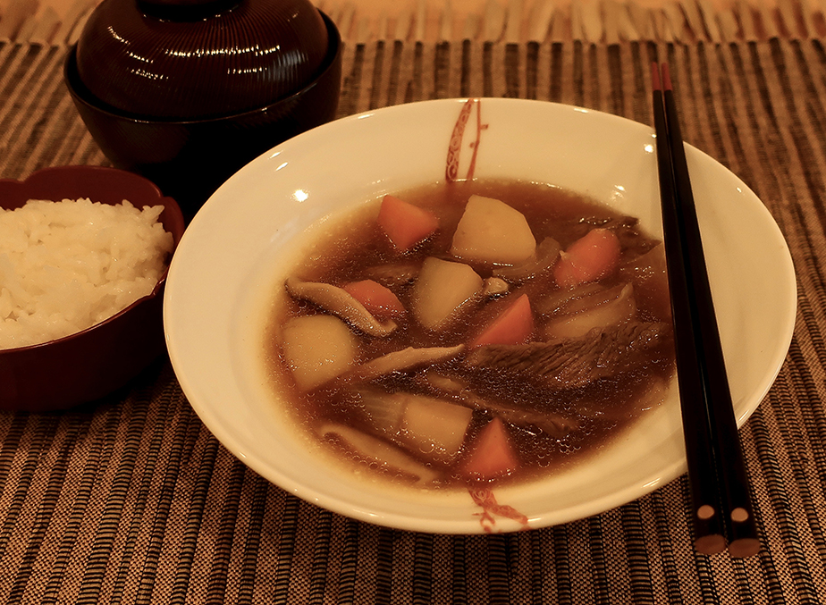 Niku-jaga in a bowl