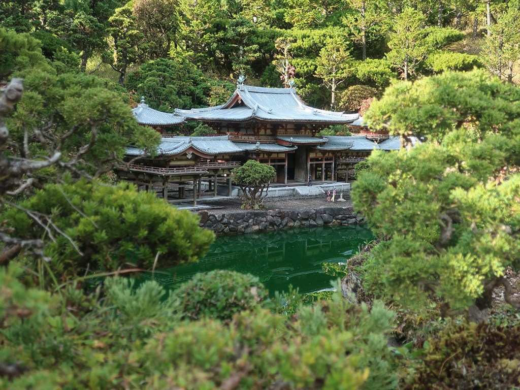 Byodo-in temple model at Tobu World Square in Nikko, Japan