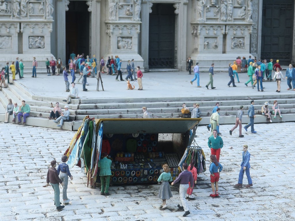Milanese Duomo model at Tobu World Square in Nikko, Japan
