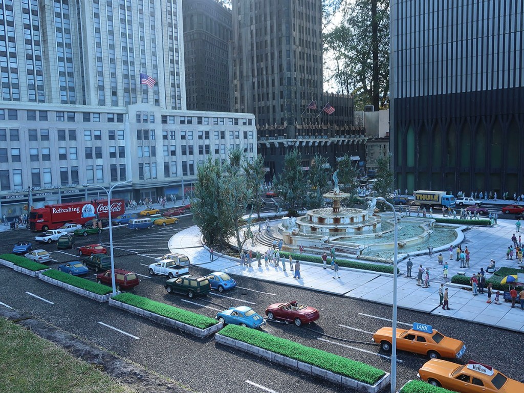 World Trade Center Square model at Tobu World Square in Nikko, Japan