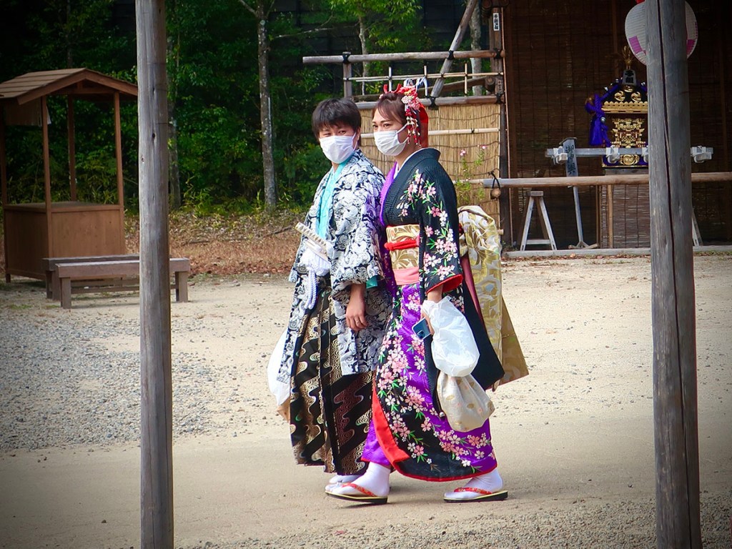 Costume rental at Edo Wonderland Nikko Edomura